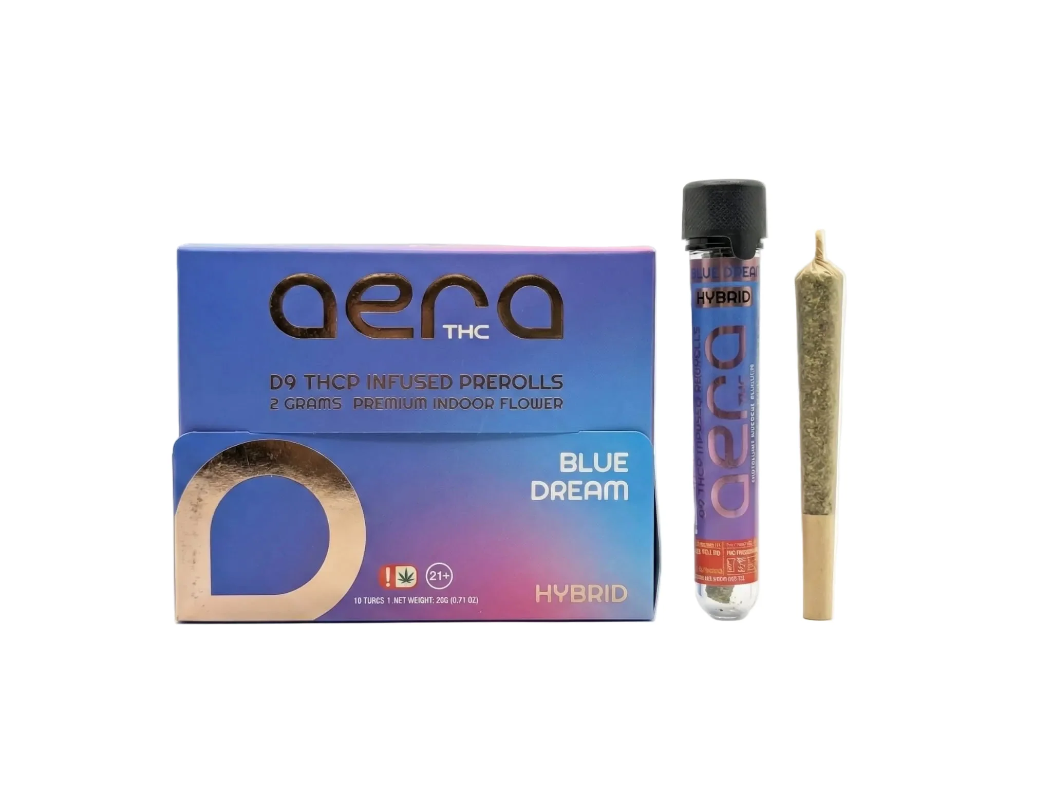 Aera THC D9 THCP Infused Pre Rolls 2G (1Ct) - Image 4