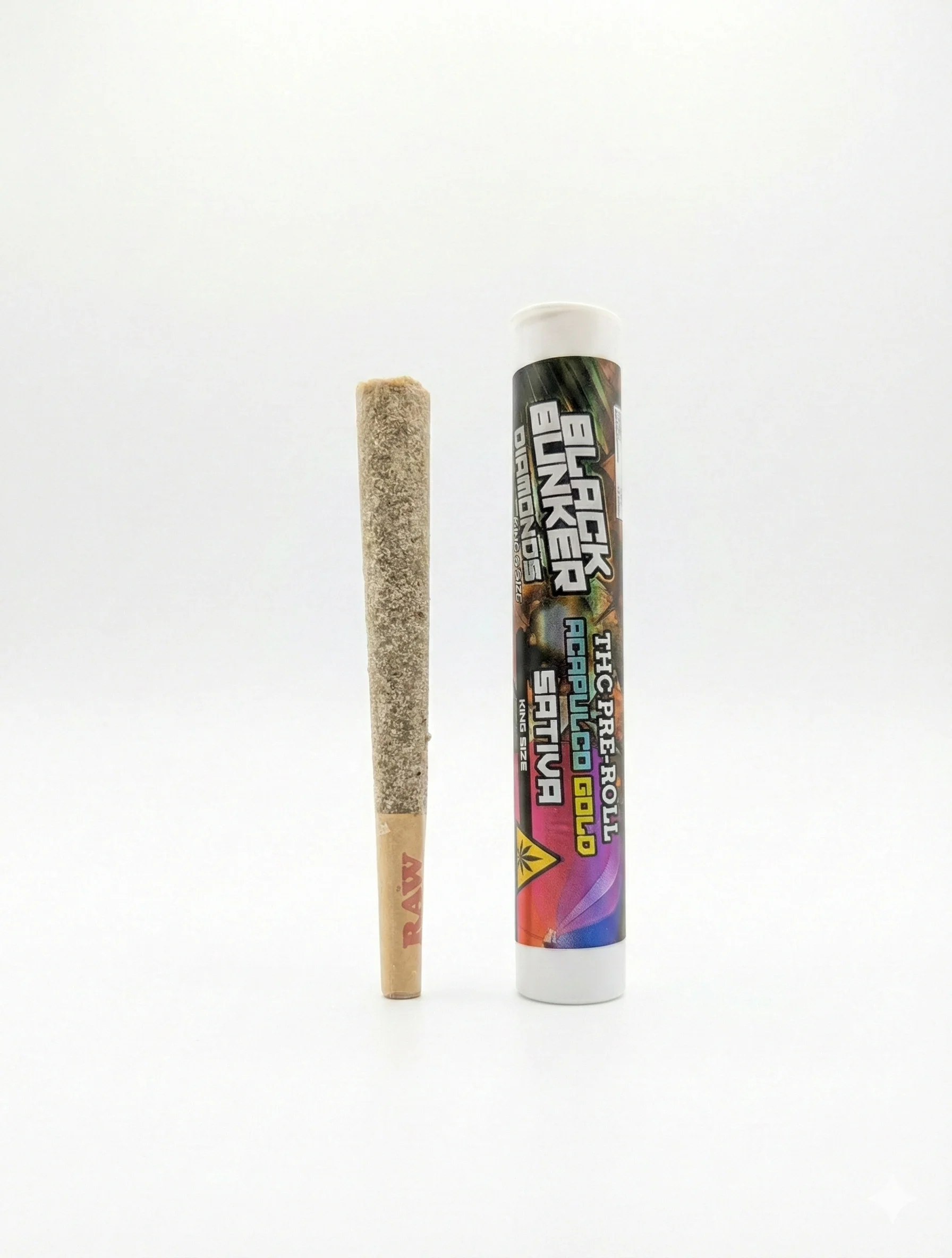 Black Bunker Diamond THC Pre Rolls 2G (1Ct) - Image 3