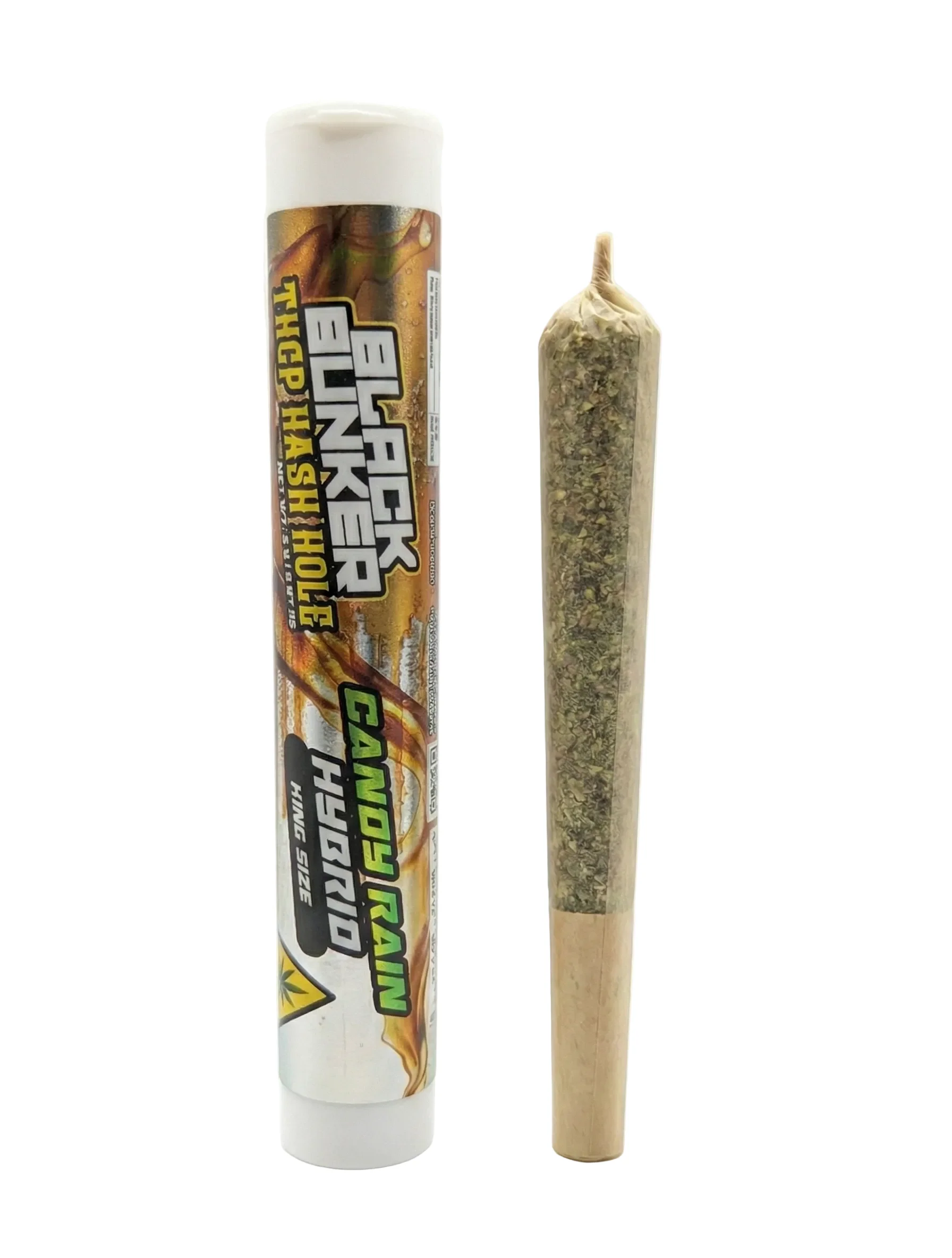 Black Bunker Hash Hole THC Pre Rolls 2G (1Ct) - Image 3