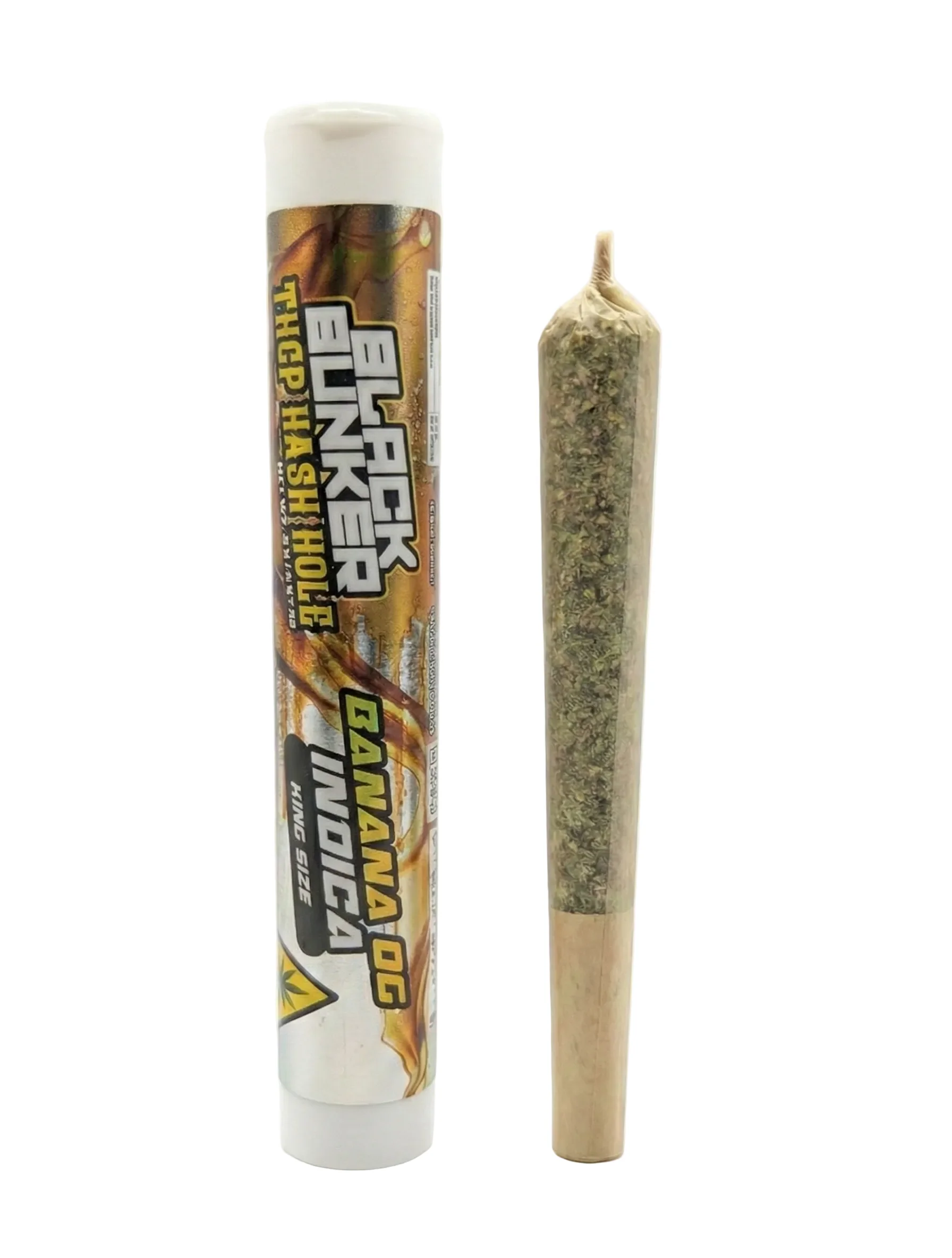Black Bunker Hash Hole THC Pre Rolls 2G (1Ct) - Image 4