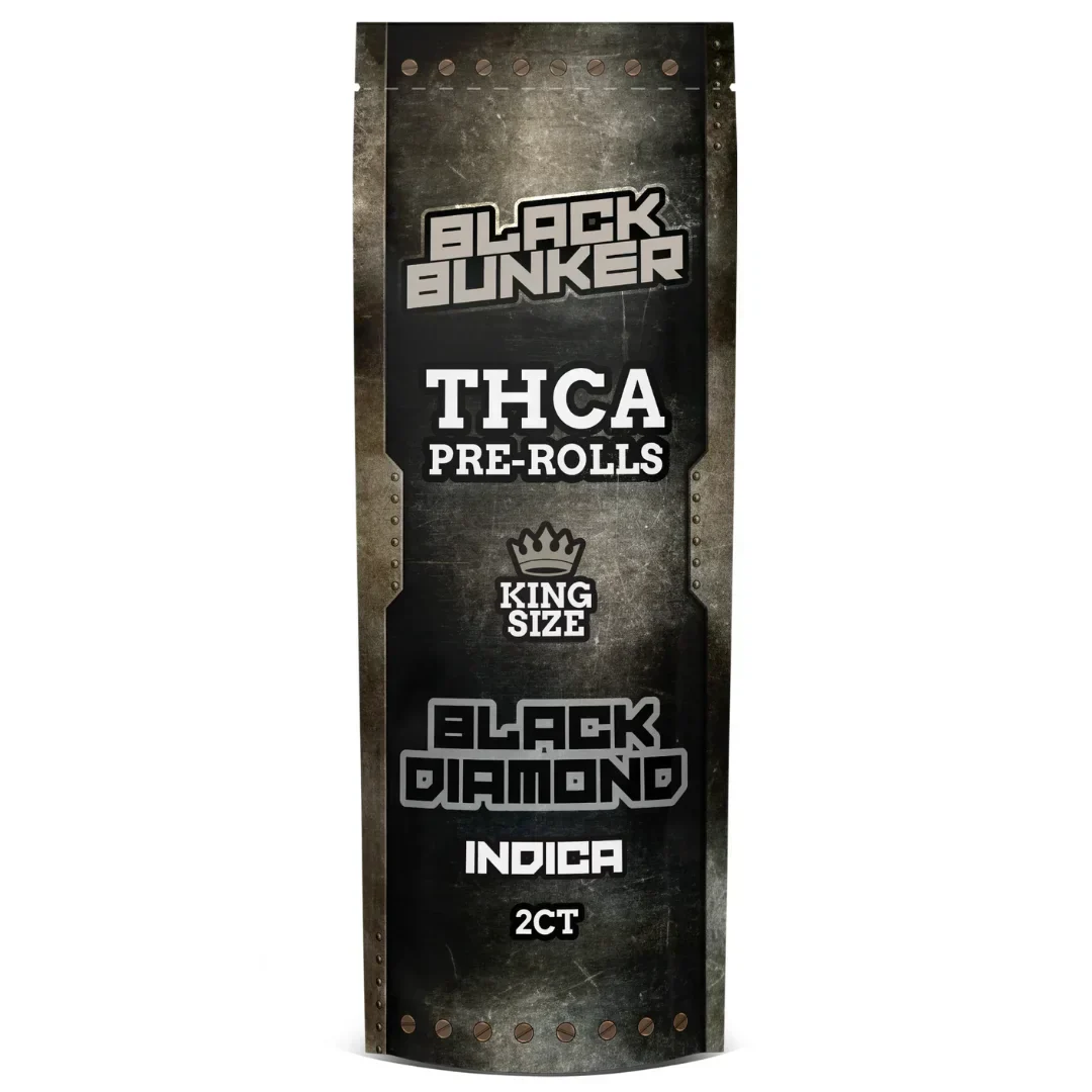 Black Bunker King Size THC Pre Rolls (2ct) - Image 5