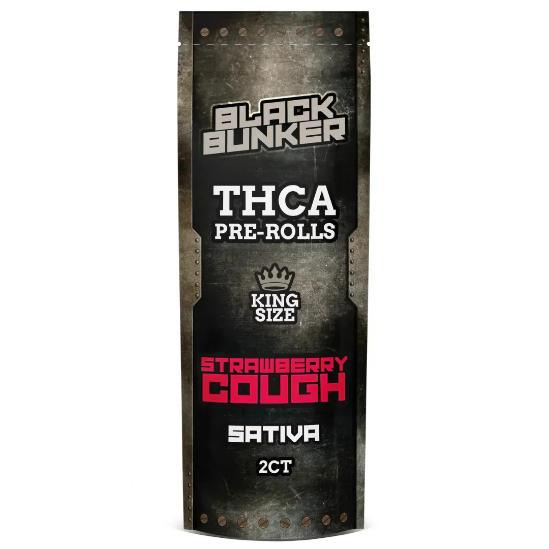 Black Bunker King Size THC Pre Rolls (2ct) - Image 6