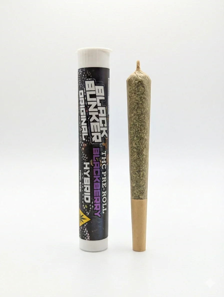 Black Bunker Original THC Pre Rolls 2G (1Ct) - Image 3