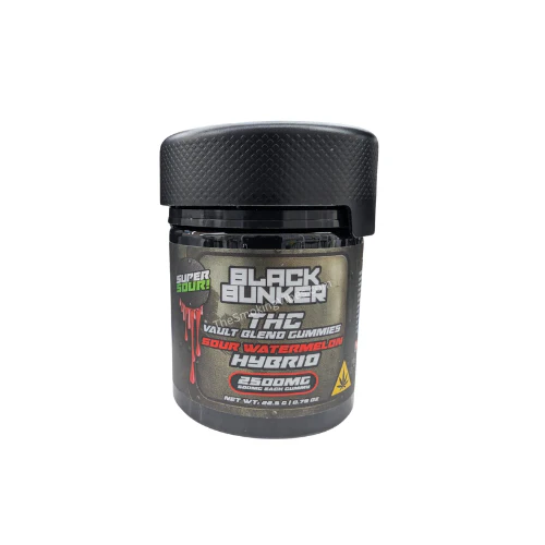 Black Bunker THC Vault Blend Gummies 2500MG (5Ct) - Image 3