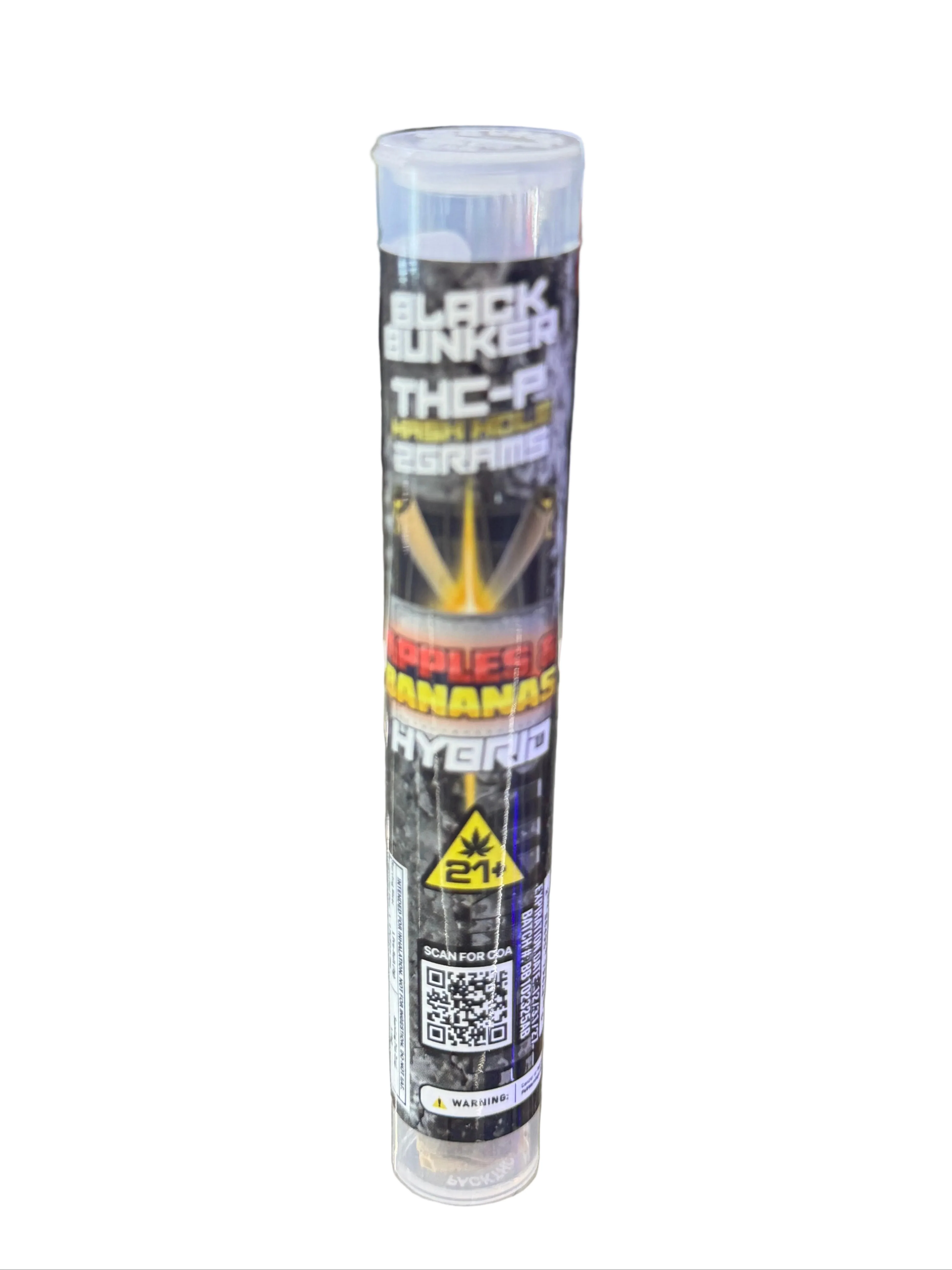 Black Bunker THCp Hash Hole Pre Roll 2G - Image 3