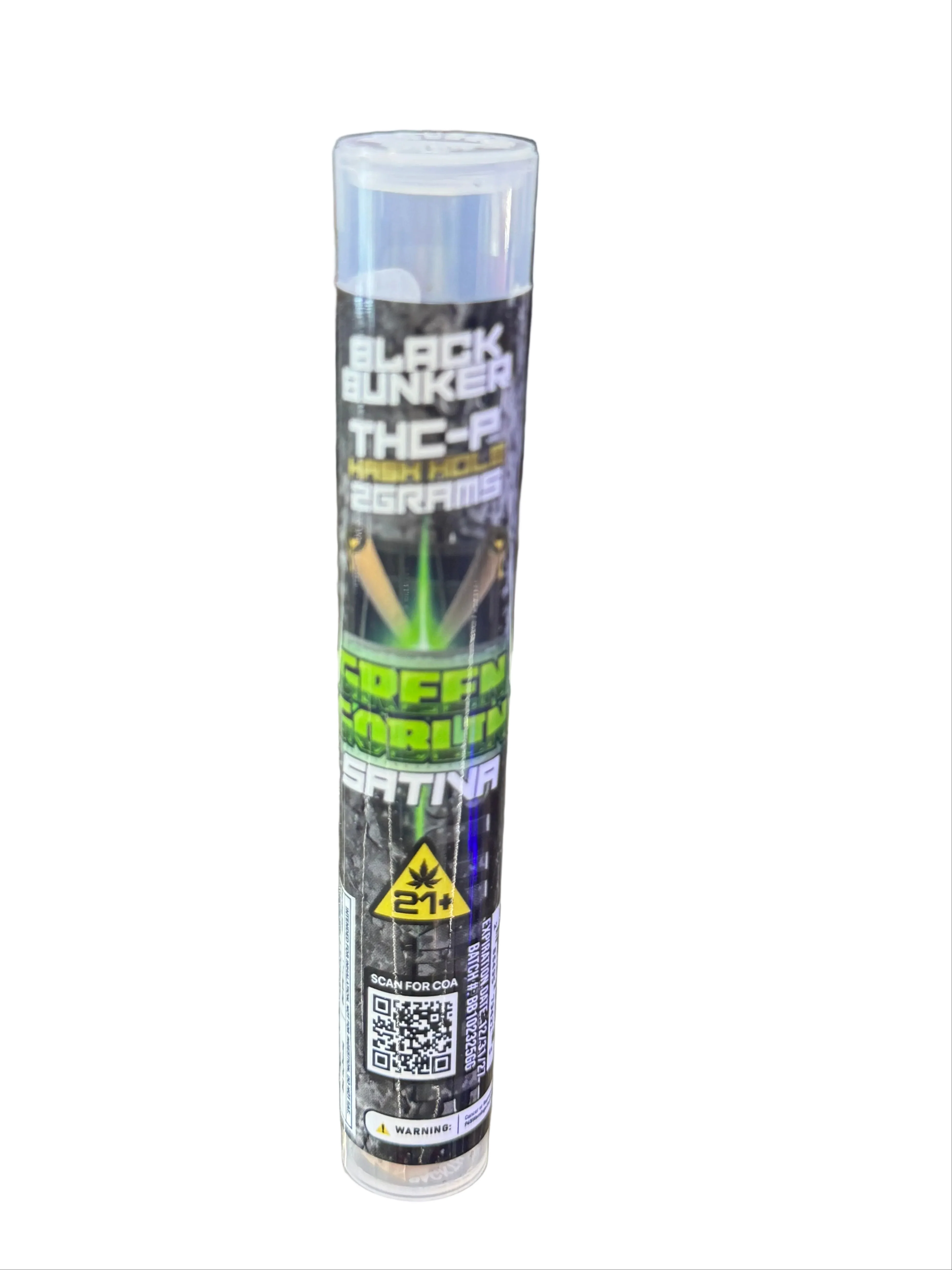 Black Bunker THCp Hash Hole Pre Roll 2G - Image 5