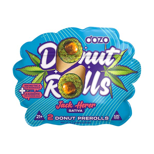 Dozo THCp Donut Rolls Pre Rolls 4.2G - Image 4