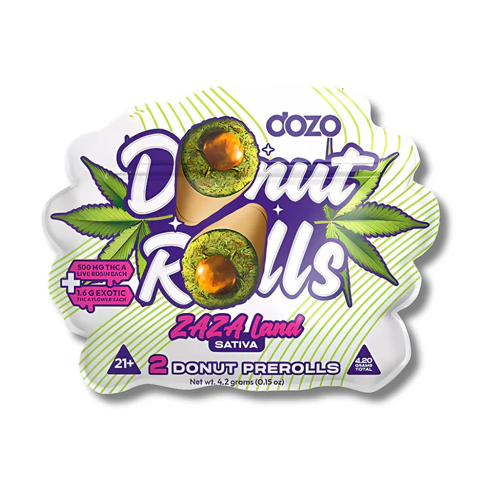 Dozo THCp Donut Rolls Pre Rolls 4.2G - Image 6
