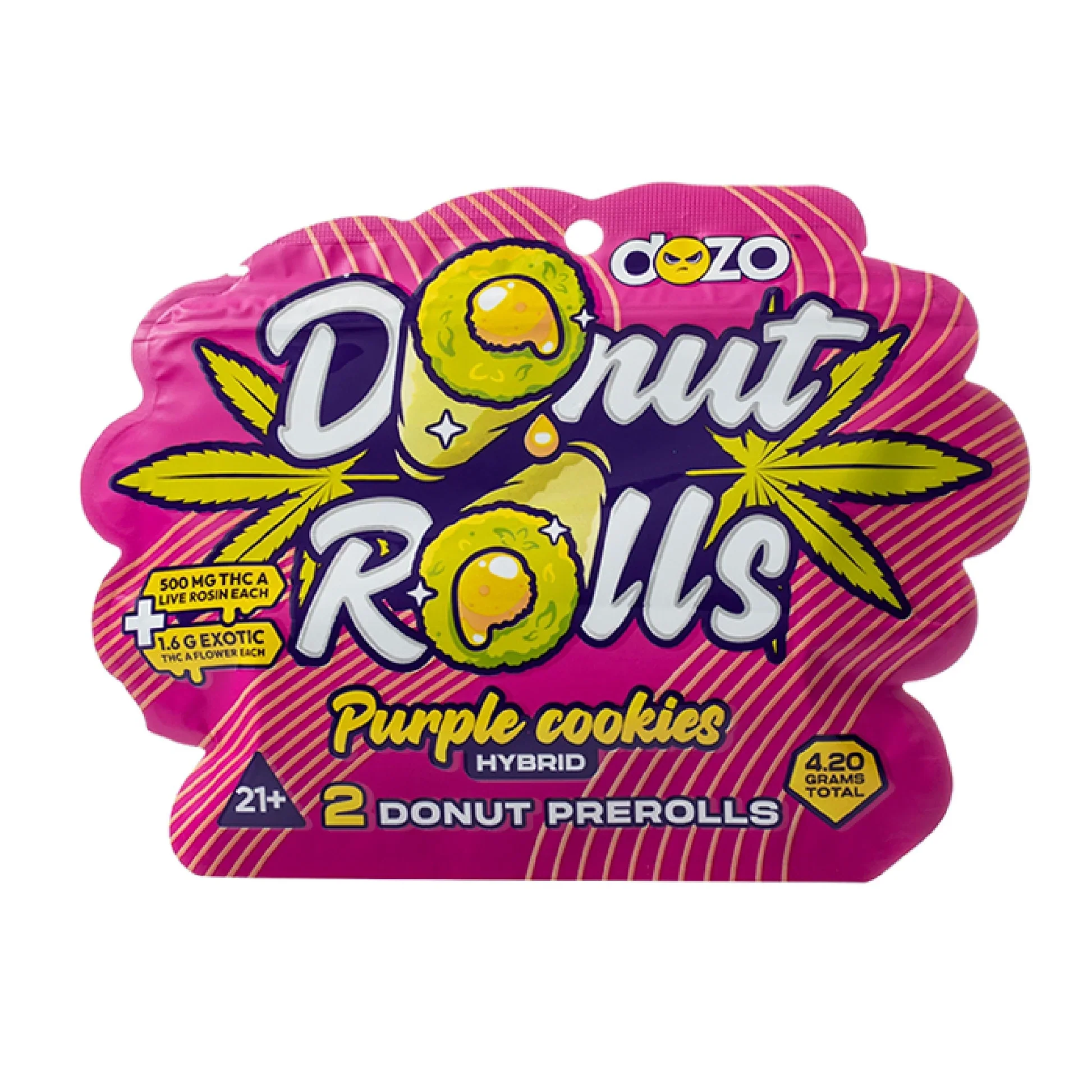 Dozo THCp Donut Rolls Pre Rolls 4.2G - Image 7