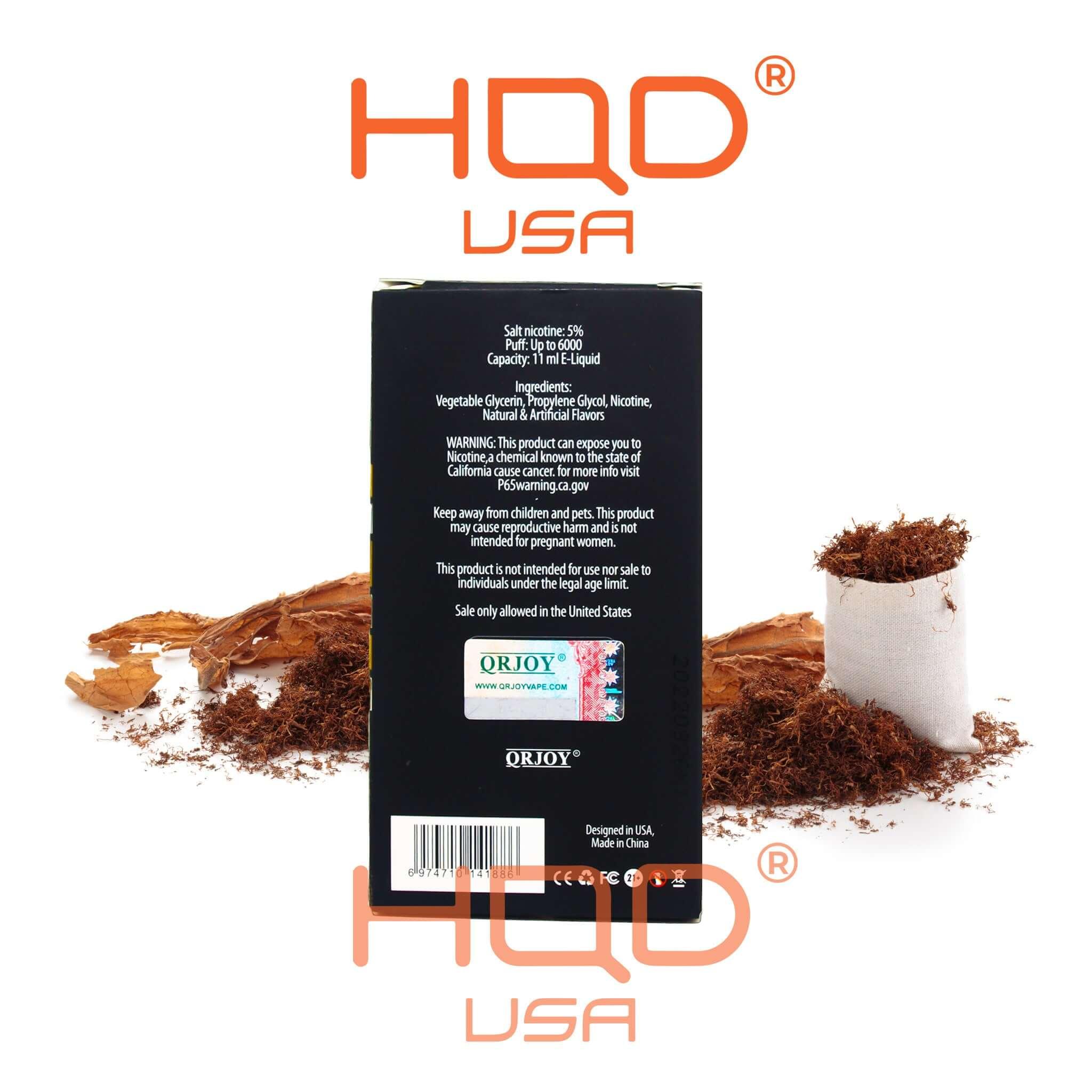 QRJOY CHAMPS Number 1 6000 Disposable Vape - Image 14