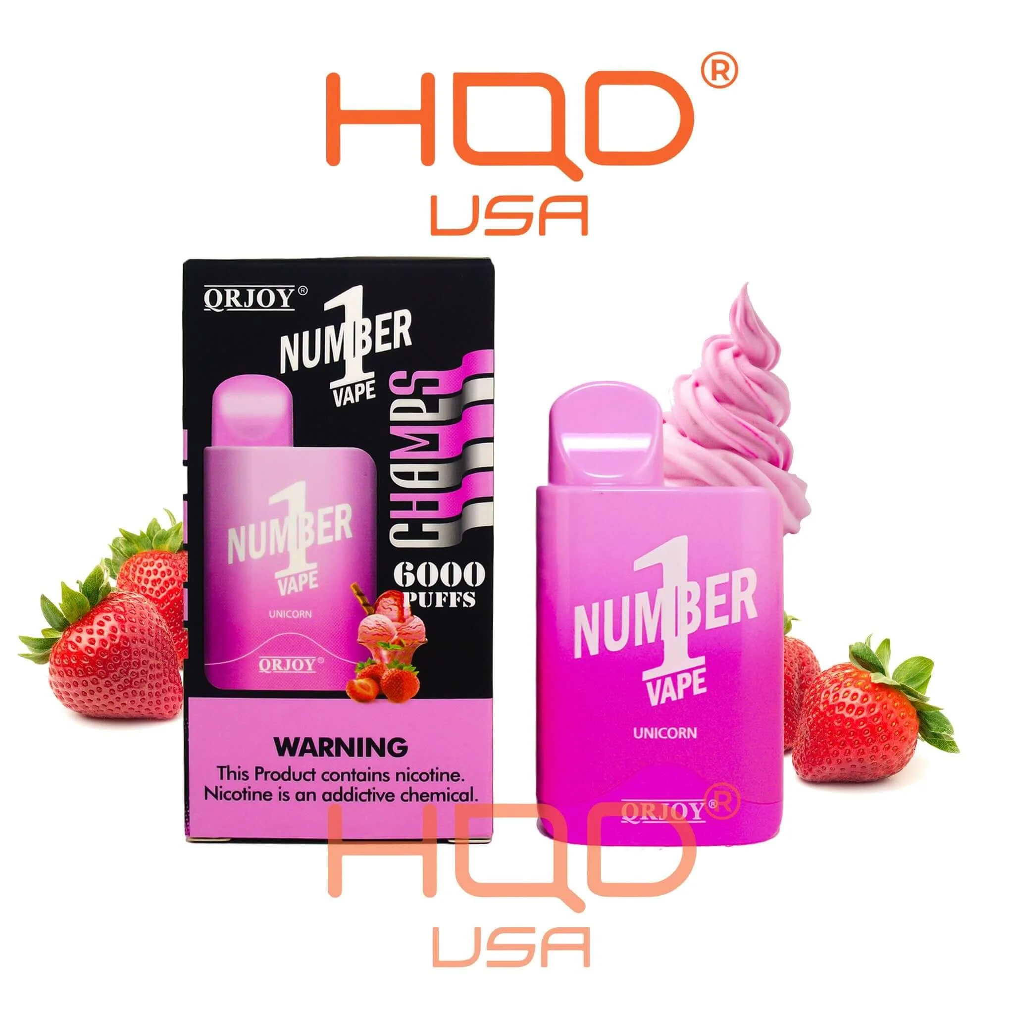 QRJOY CHAMPS Number 1 6000 Disposable Vape - Image 6