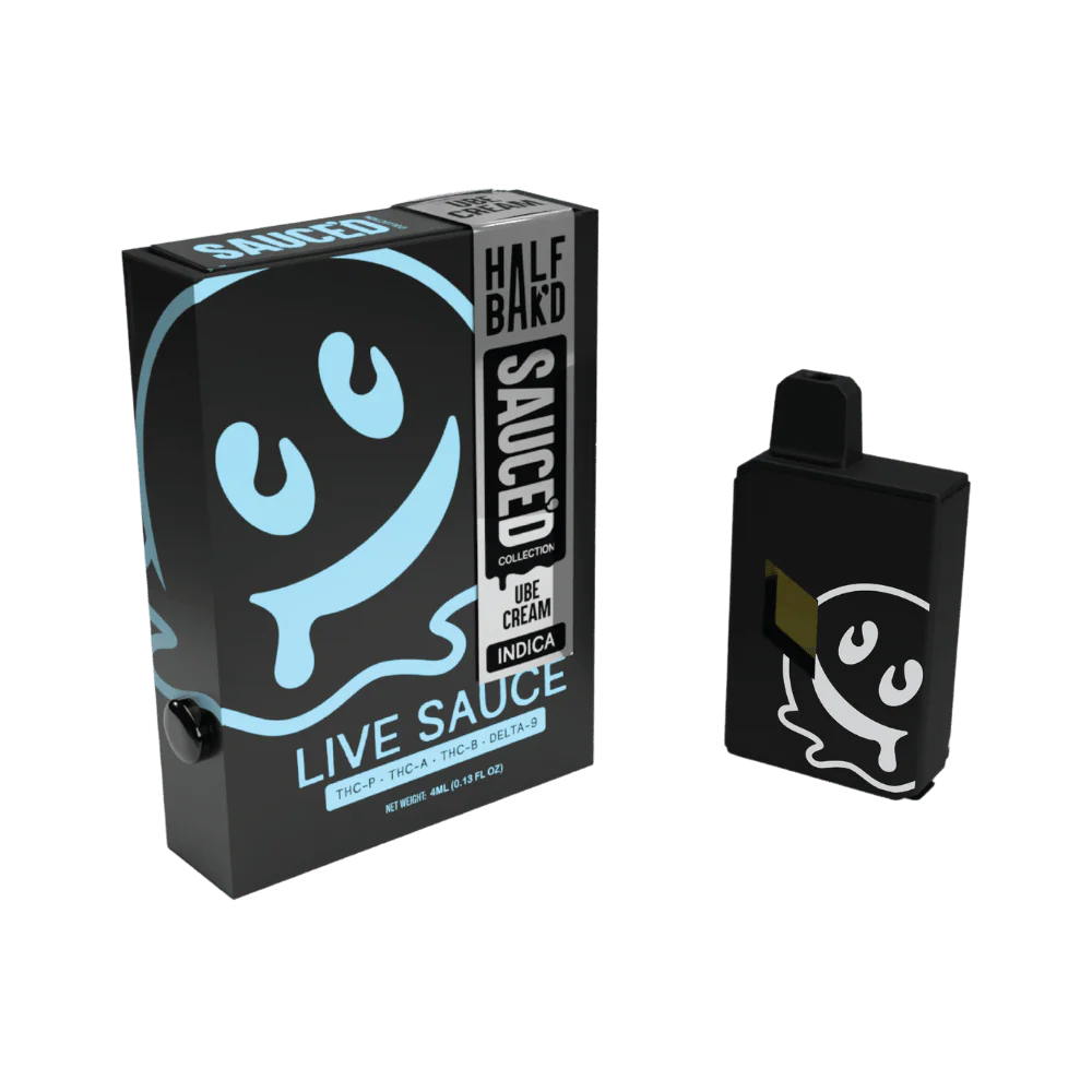 Half Bak'D Live Resin – THC-P + THC-B + Delta-8 Disposable Vape 4G - Image 3