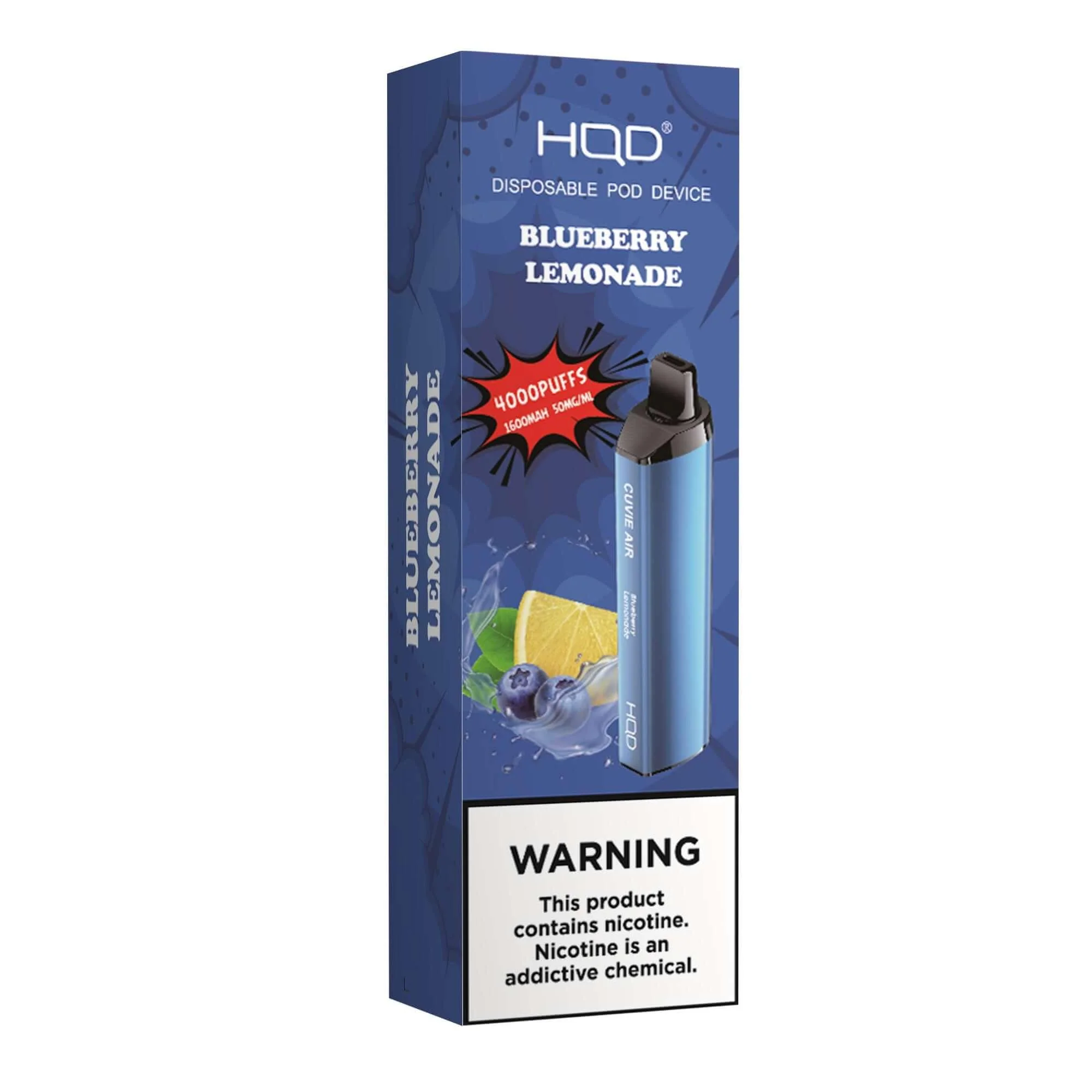 HQD Cuvie Air 4000 Disposable Vape - Image 4
