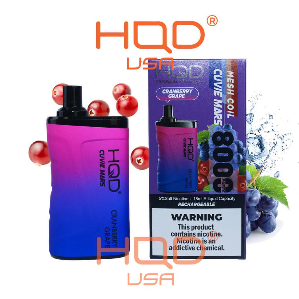 HQD Cuvie Mars 8000 Disposable Vape - Image 11