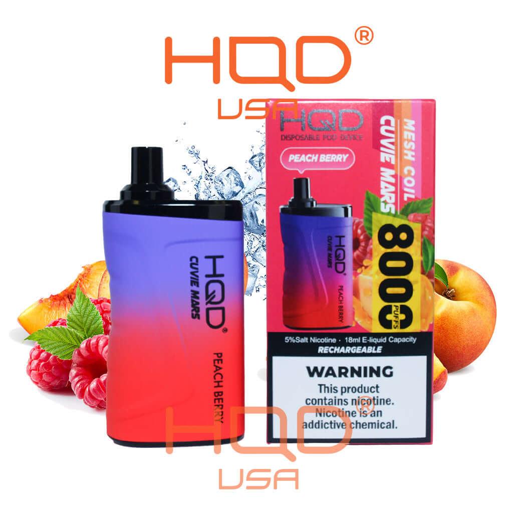 HQD Cuvie Mars 8000 Disposable Vape - Image 12