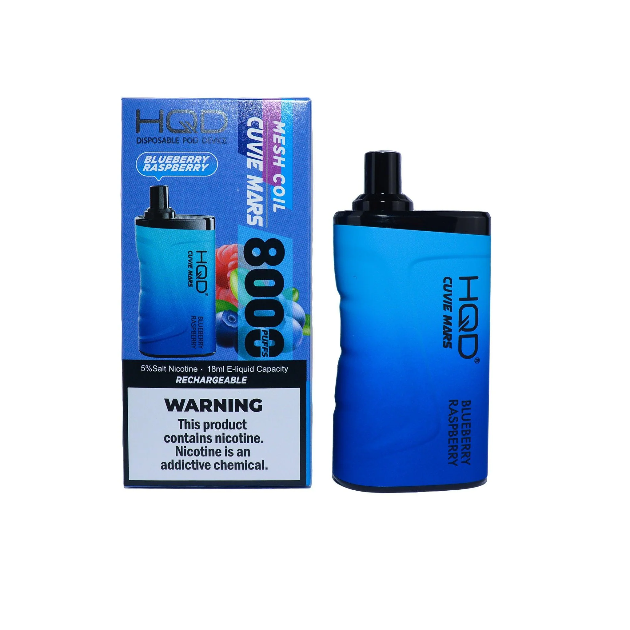 HQD Cuvie Mars 8000 Disposable Vape - Image 17