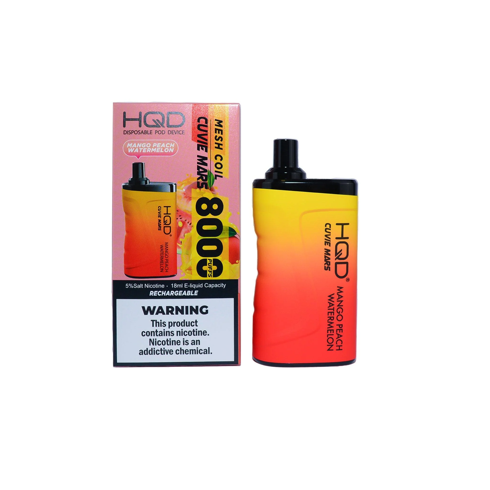 HQD Cuvie Mars 8000 Disposable Vape - Image 19
