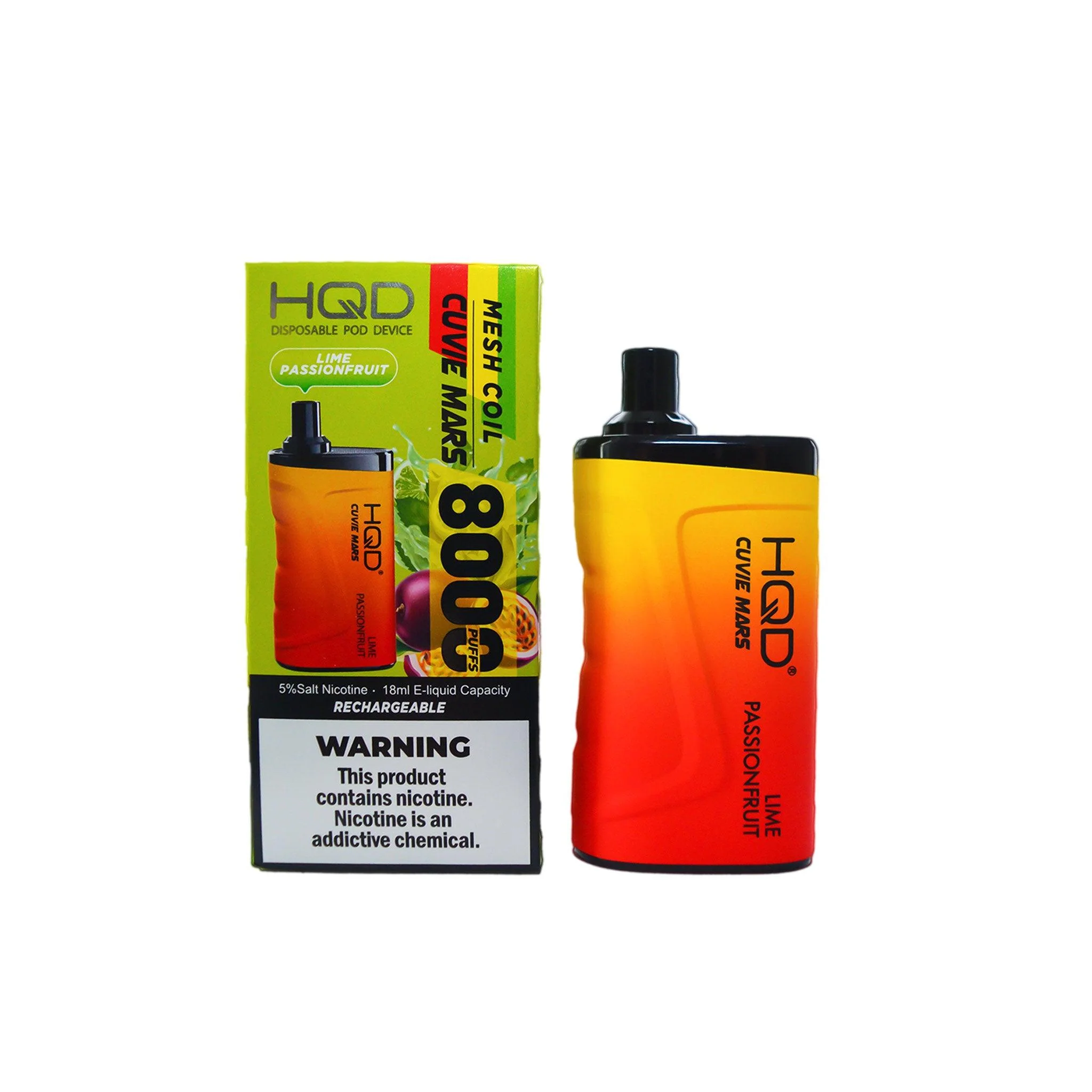 HQD Cuvie Mars 8000 Disposable Vape - Image 20