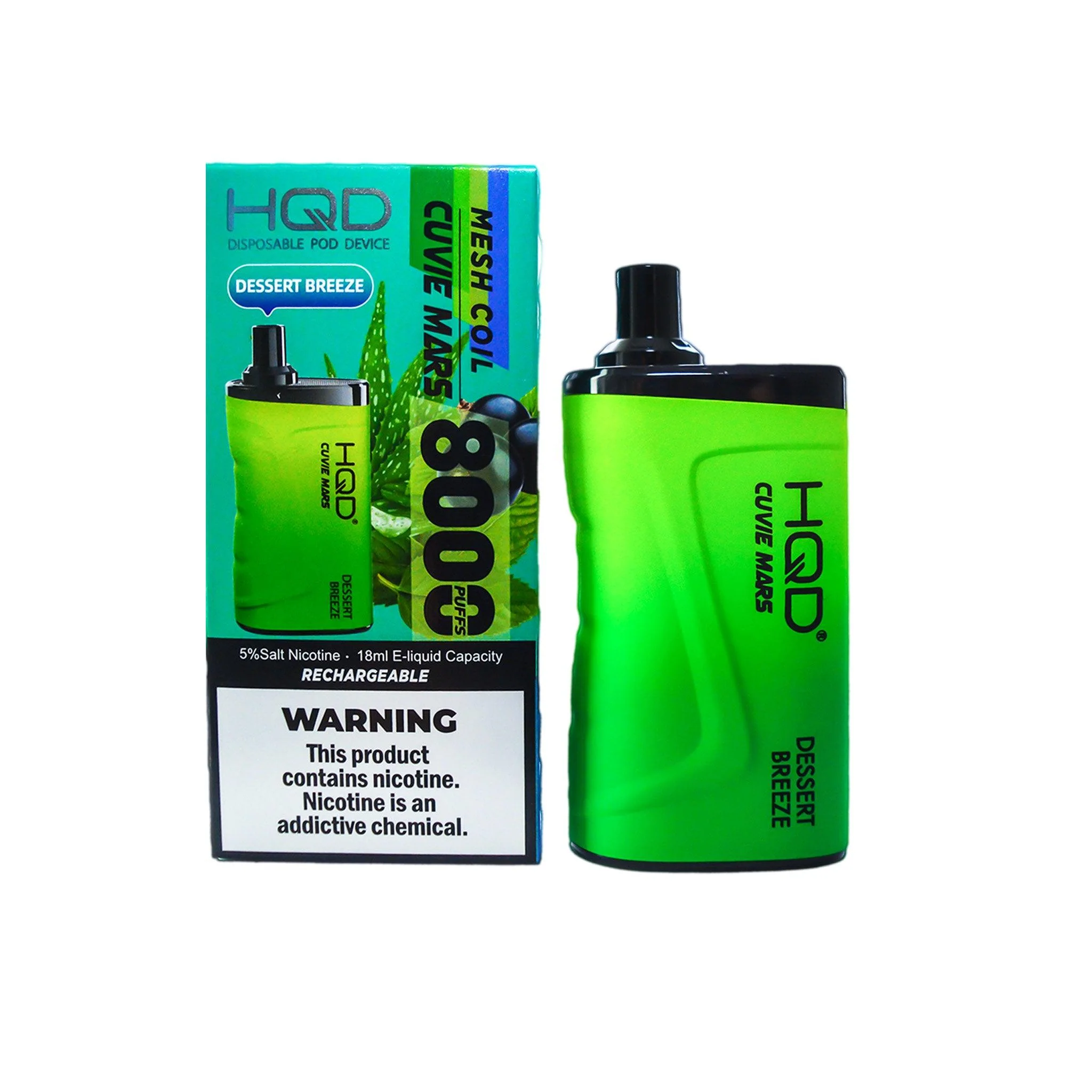 HQD Cuvie Mars 8000 Disposable Vape - Image 4