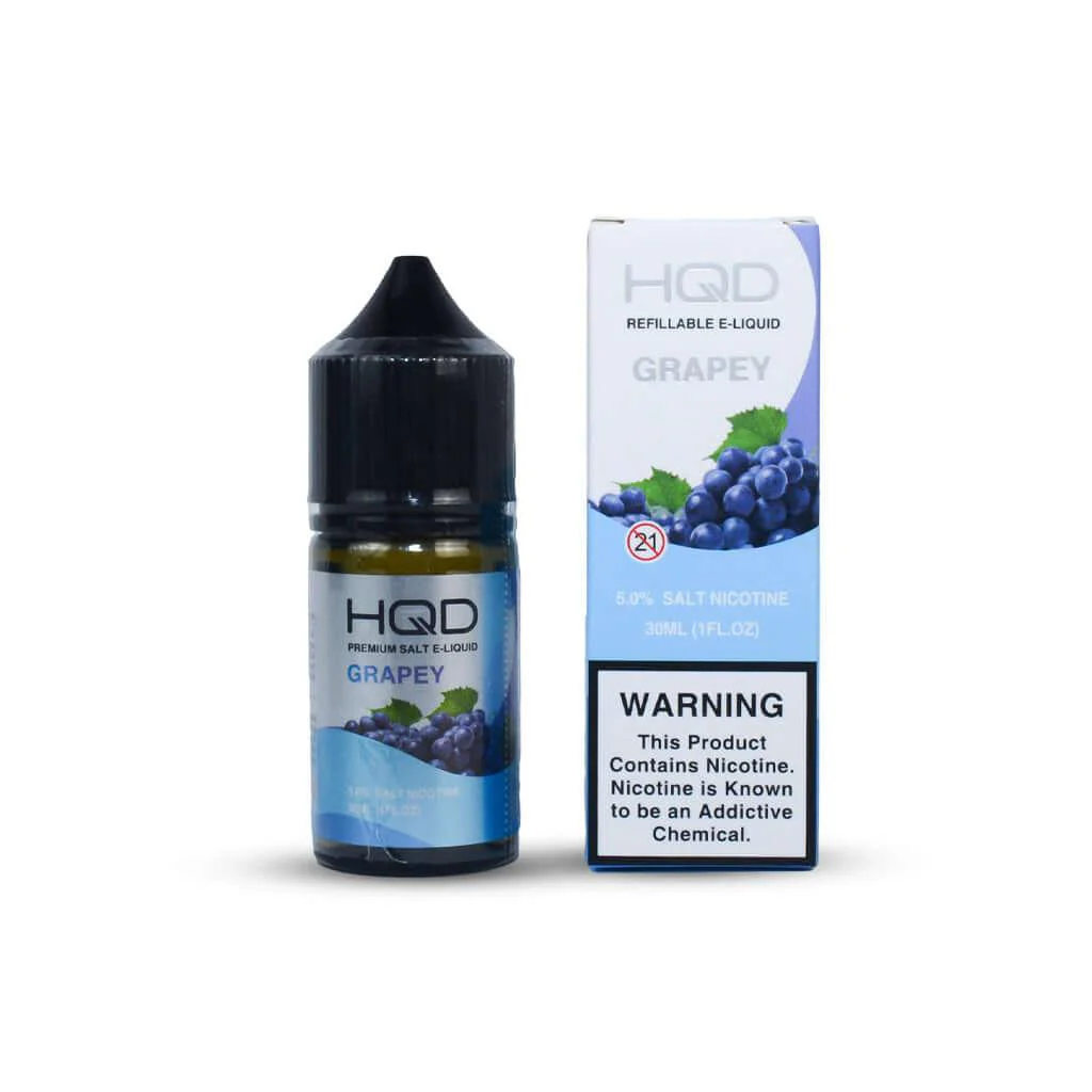 HQD Salt Nicotine Vape Juice 30 ML 5% nicotine - Image 3