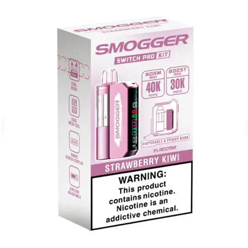 Smogger Switch Pro 40K Pro Kit DIsposable Vape - Image 3