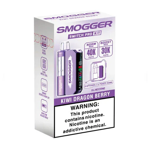 Smogger Switch Pro 40K Pro Kit DIsposable Vape - Image 4