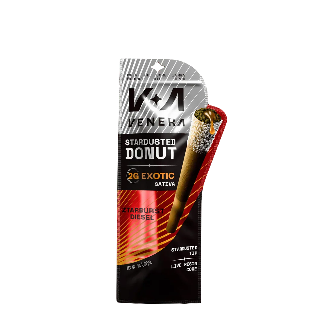 Venera Stardusted Donut Exotic Pre Rolls 2G - Image 6